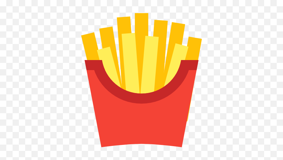 French Fries Food Free Icon Of 100 - Transparent Background Fries Clipart Png,French Fries Icon