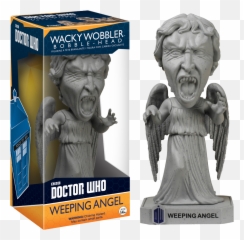 11th Doctor Who Wacky Wobbler One Size - Dr Funko Pop Weepind Angels png