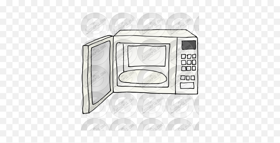 Open Microwave Picture For Classroom Therapy Use - Great Microwave Trim Kit Png,Ddo Icon