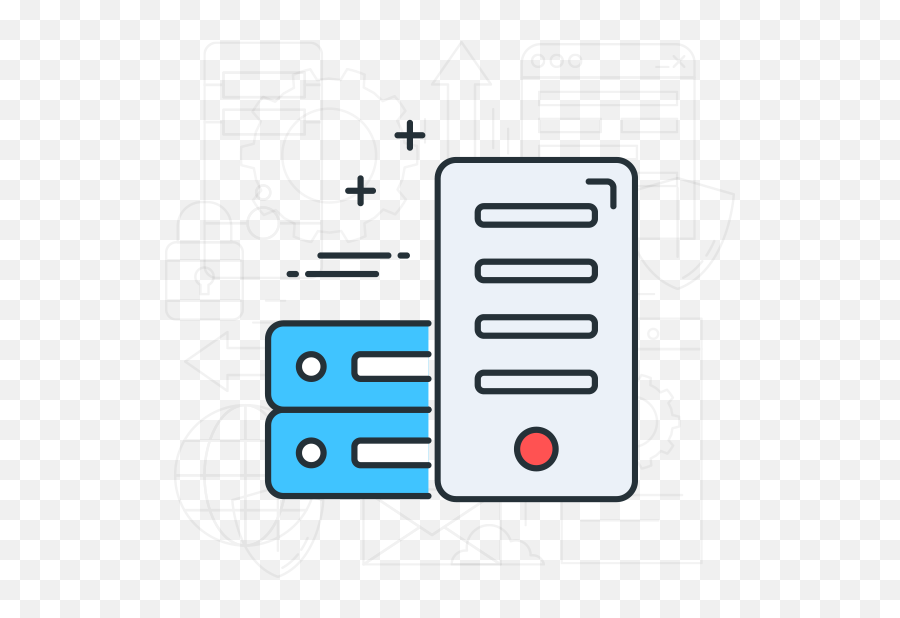 Gpu Dedicated Server - Vertical Png,Application Server Icon