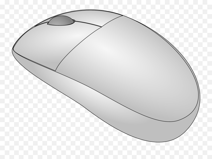 Mouse Clipart Computer - Draw A Computer Mouse Png,Computer Mouse Transparent