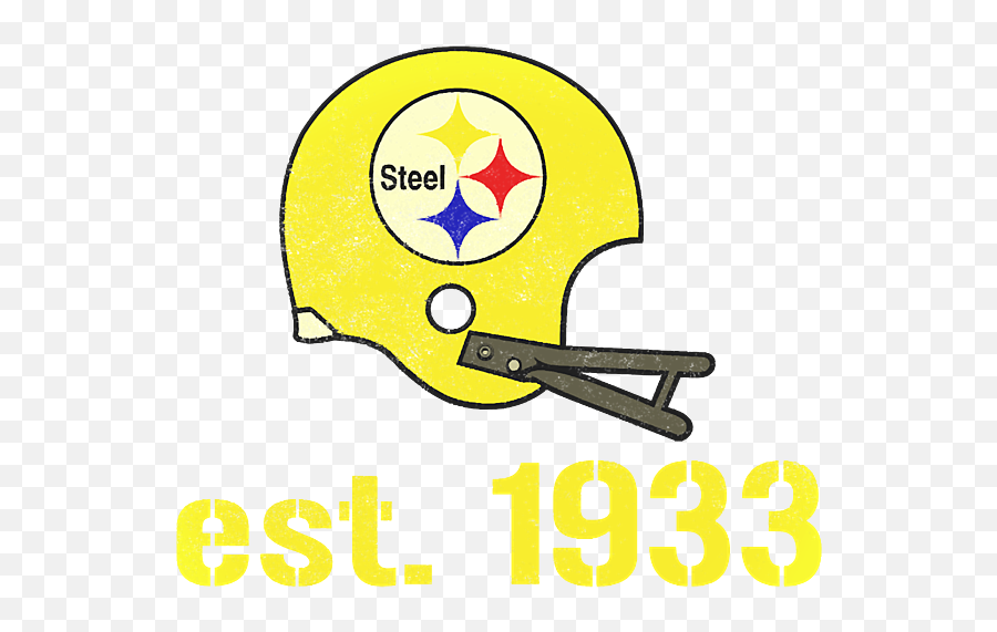 Steelers Est 1933 Tank Top For Sale By Dastay Store - Helmet Steelers Fantasy Football Logos Png,Pittsburgh Steelers Icon