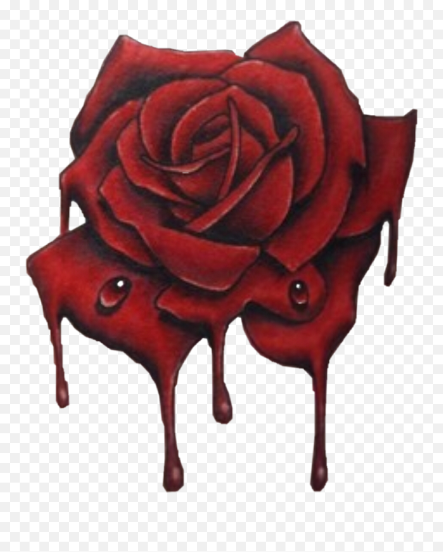 Garden Roses Tattoo Blood Red - Blood Red Rose Tattoo Png,Rose Tattoo Png