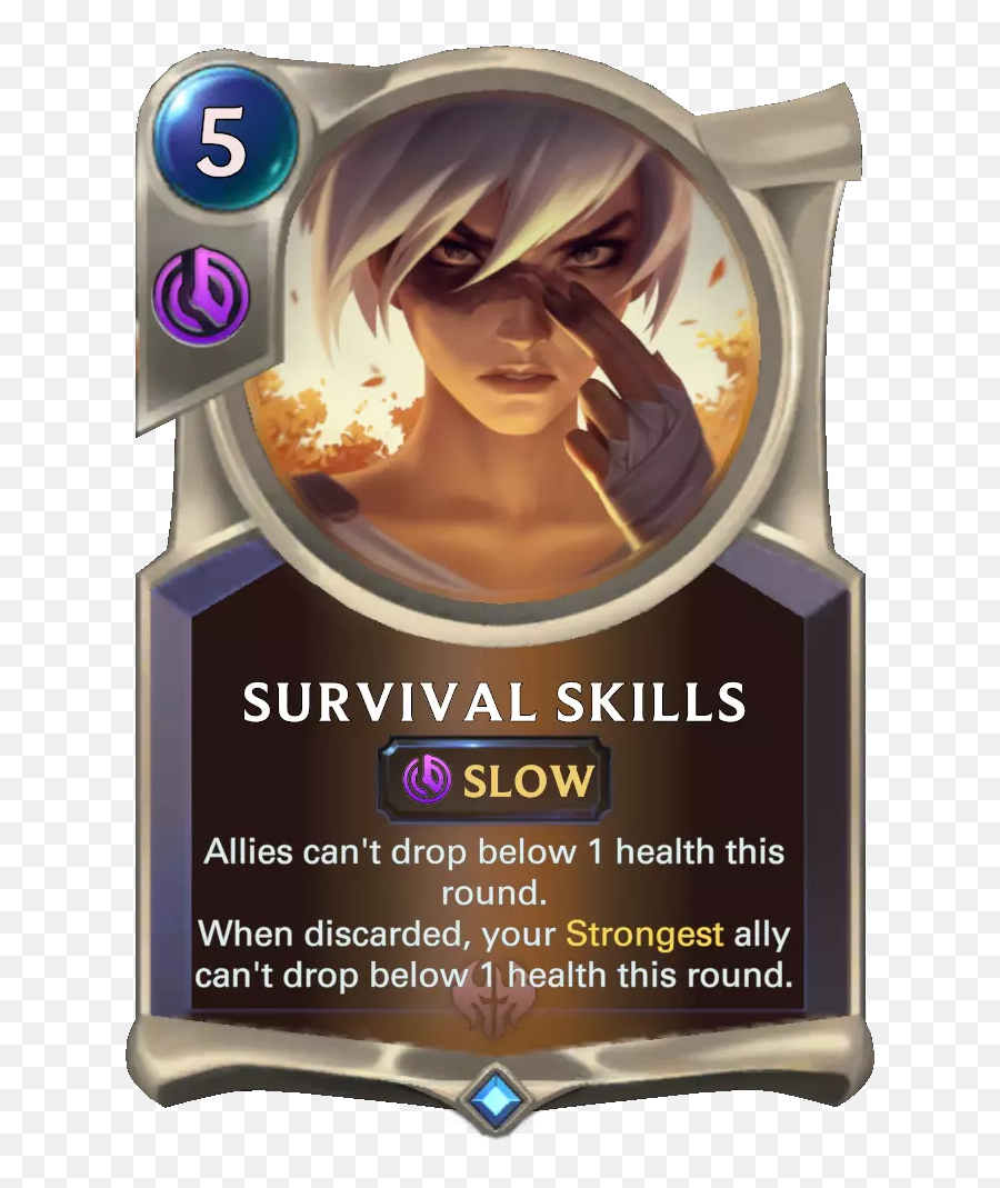 Survival Skills - Decks Of Runeterra Survival Skills Lor Png,Draaaaven Icon