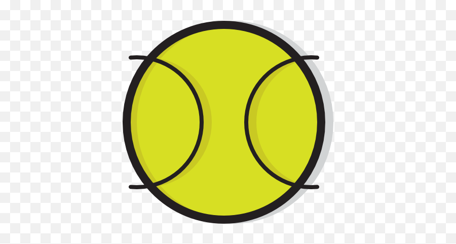 Tennis Sport Ball Balls Icon - Icono Pelota Tenis Transparent Background Internet Icon White Png,Balls Icon
