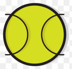 Tennis Sport Ball Balls Icon - Icono Pelota Tenis Transparent Background Internet White Png