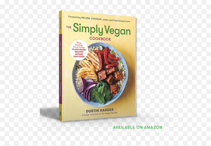 Simply Vegan Cookbook The - Veganroadie Vegan Cookbook Png,Cook Book Icon