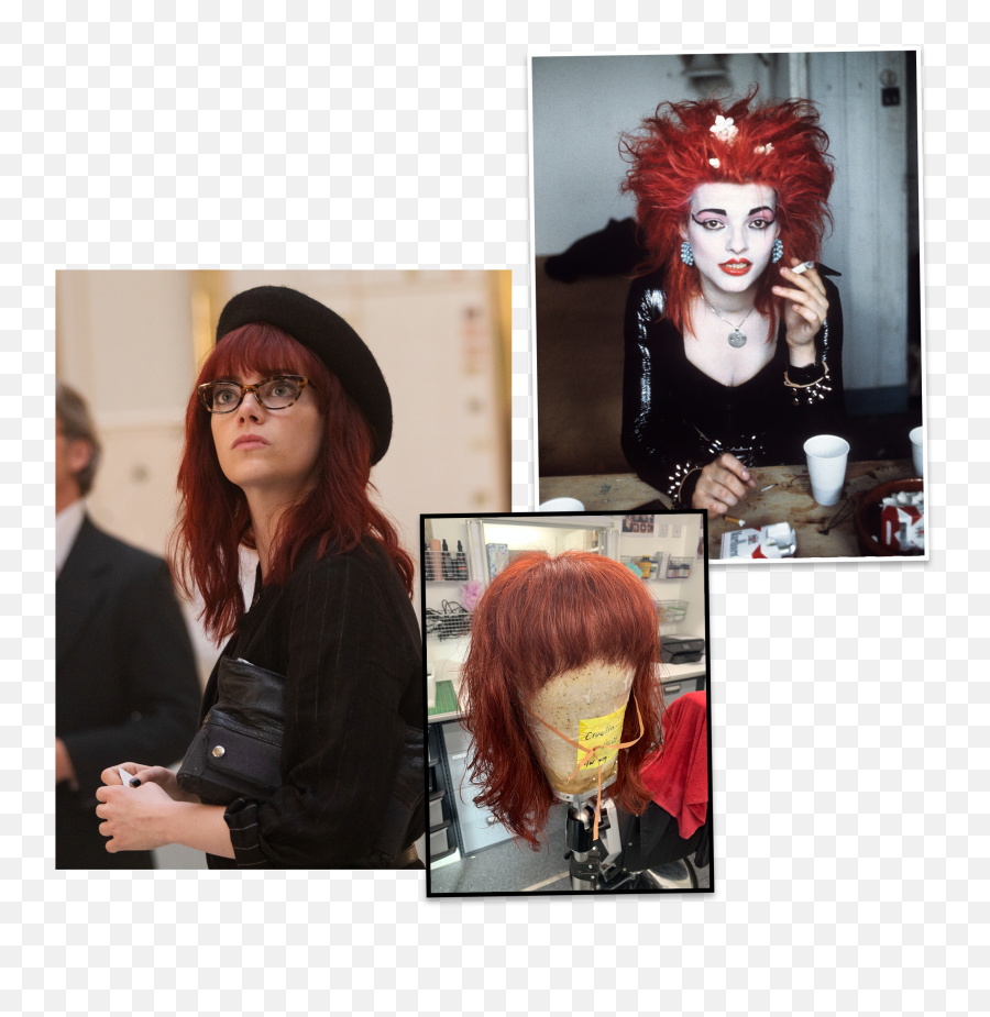Inside Cruellau0027s Punk - Fantasy Makeup Looks And Everchanging Nina Hagen Png,Icon Stella Red Jacket