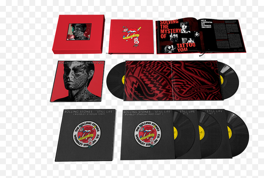 Tattoo You 2021 Remaster 5lp Boxset - Rolling Stones Tattoo You 40th Anniversary Deluxe Edition Vinyl Png,Rolling Stones Icon
