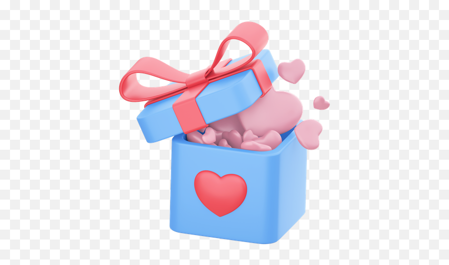 Premium Love Present 3d Illustration Download In Png Obj Or - Girly,Present Icon