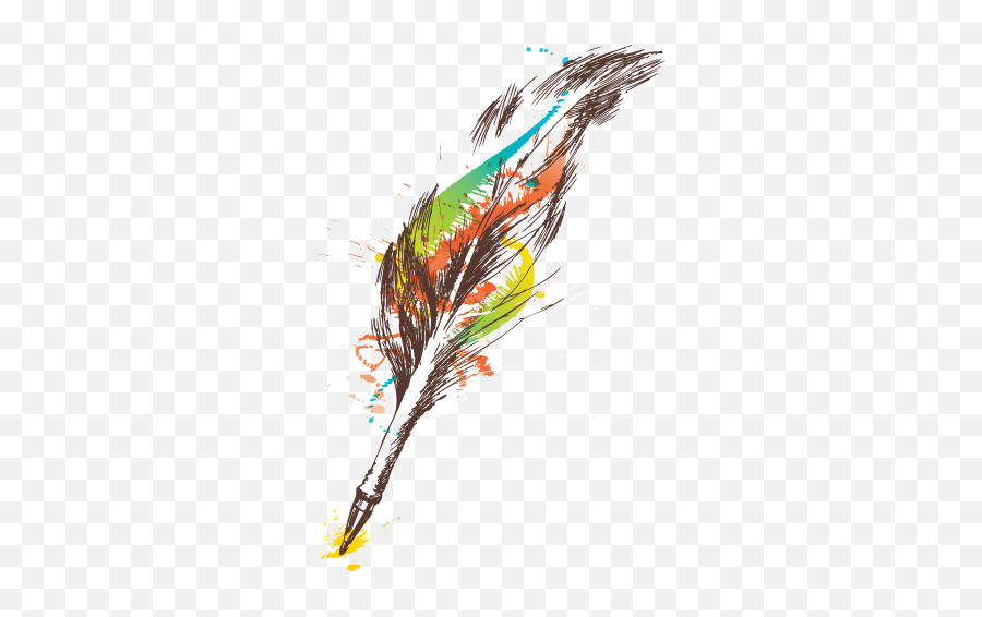How To Achieve A Paint Splatter Effect In Adobe Illustrator - Feather Pen Logo Png,Splatters Effect Png
