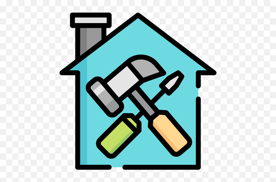 House Repair - Free Real Estate Icons Home Maintenance Png,Rework Icon