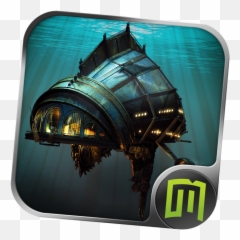Jules Verneu0027s Mystery Of The Nautilus - Captain Nemo Albatros png