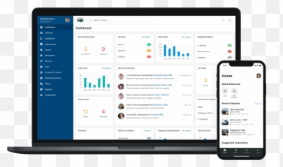 Fleetio Maintenance Software Remote Management - System Dashboard png