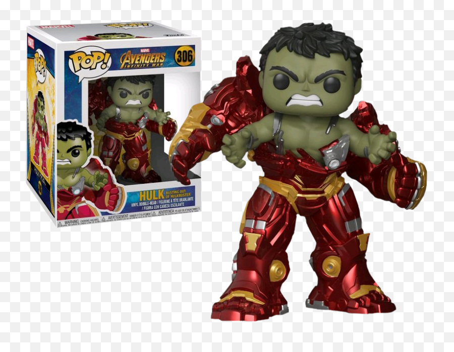 Hulk Vs Thanos Round 2 And More In Funkou0027s Avengers - Hulk Busting Out Of Hulkbuster Pop Png,Thanos Head Transparent