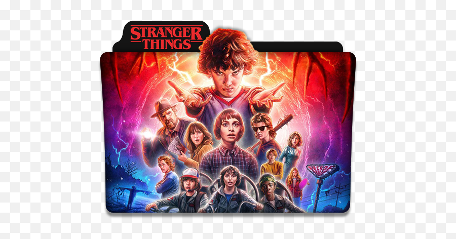 The Best Free Stranger Things Icon Images Download From 493 - Stranger Things Folder Icon Png,Stranger Things Logo Png