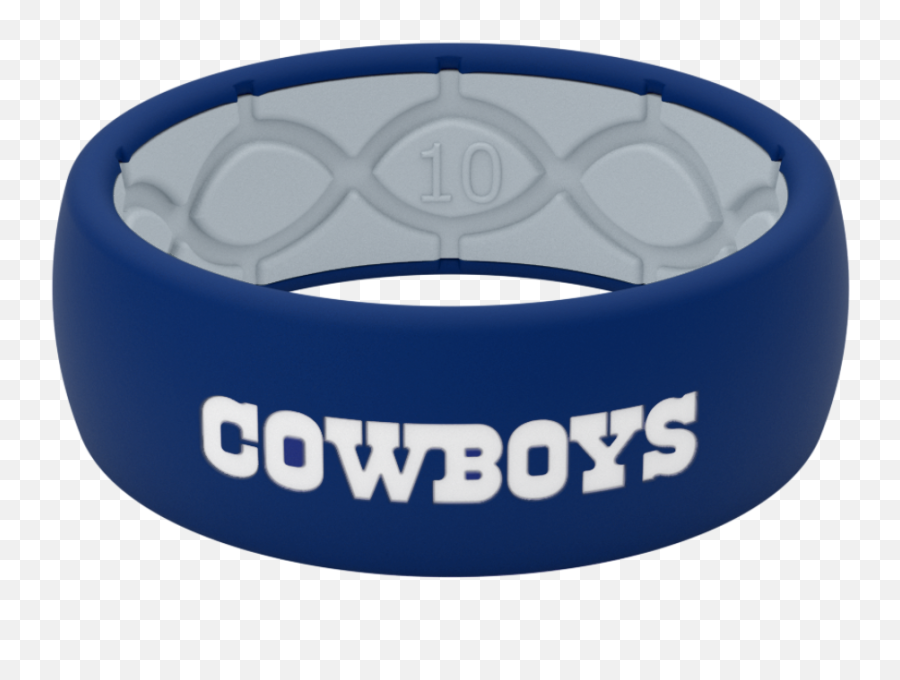 Original Nfl Dallas Cowboys Breathable Silicone Wedding Ring - Dallas Cowboys Png,Dallas Cowboys Logo Transparent