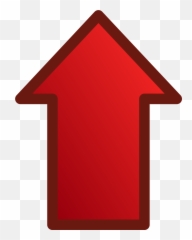 Pointing Clipart Red - Red Arrow Pointing Up Png,Big Red Arrow Png
