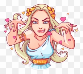 Aphrodite - Telegram Sticker Aphrodite Telegram Sticker Png,Aphrodite Png
