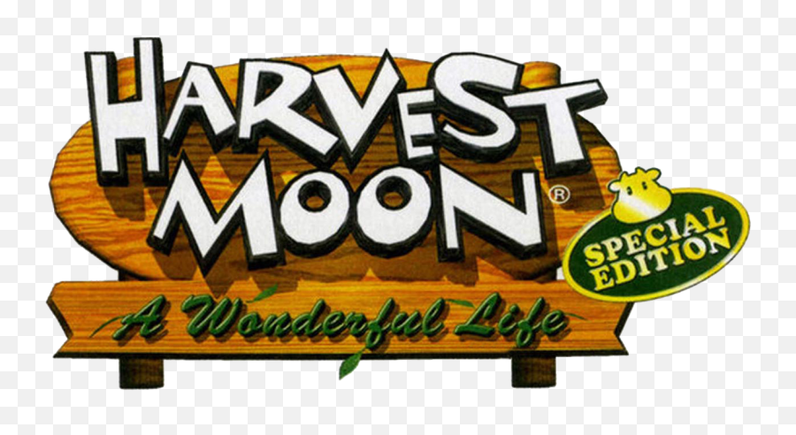 Harvest Moon Logo Png - Harvest Moon A Wonderful Life Logo Harvest Moon Friends Of Mineral Town Png,Harvest Png