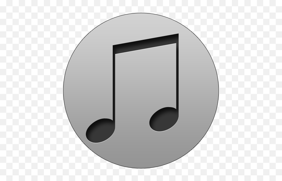 Itunes Icon - Transparent Background Eighth Note Png,Apple Music Icon Png