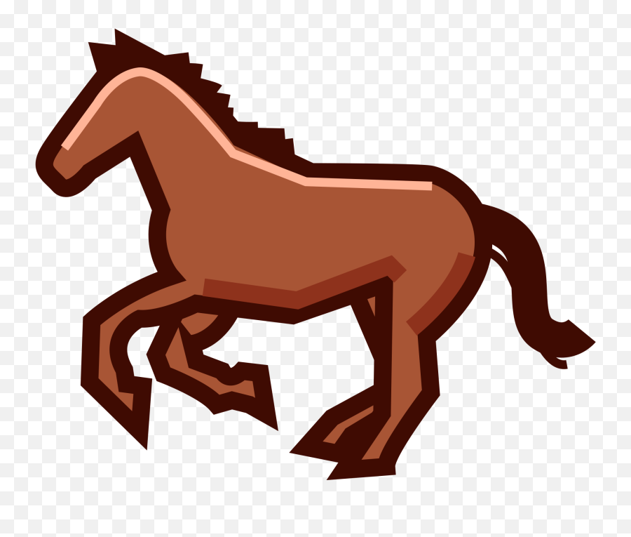 Emoji Clipart Horse Picture Png