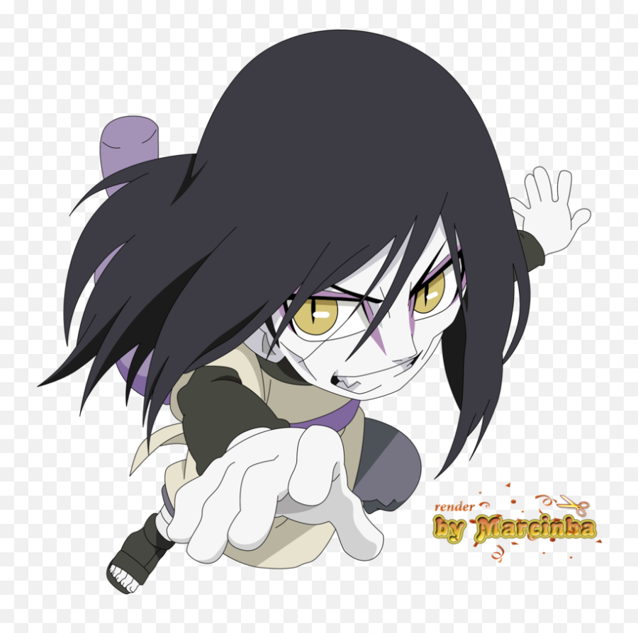 Chibi Orochimaru By Marcinha20 - Naruto Sd Rock Lee No Orochimaru Chibi Png,Rock Lee Png