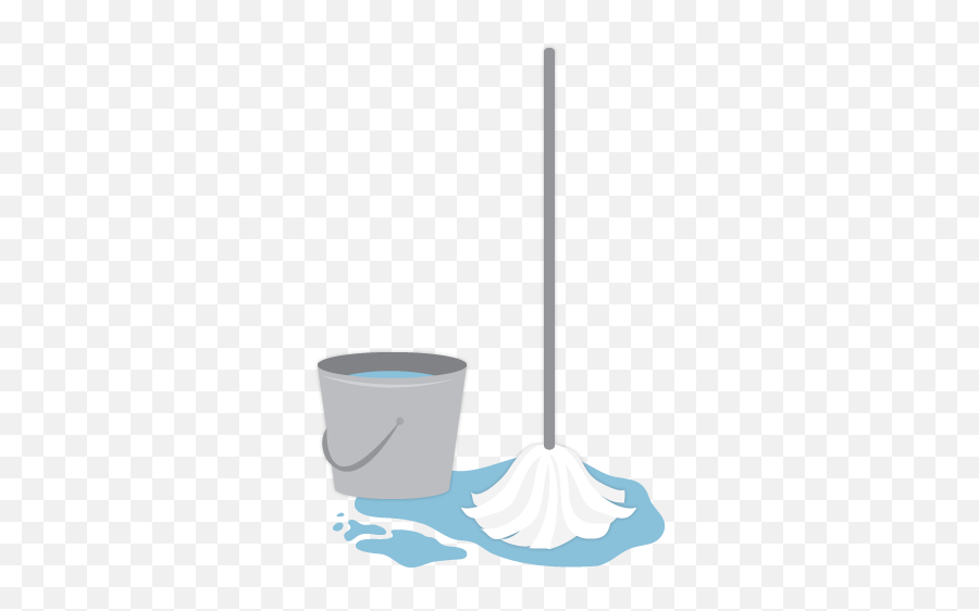 Download Bucket Transparent Mop - Mop And Bucket Png Full Clip Art,Bucket Transparent Background