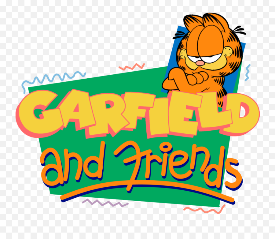 Garfield And Friends International Entertainment Project - Garfield And Friends Logo Png,Friends Logo Font