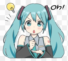 Line - Hatsune U0026 Kagamine Pom Ver Telegram Sticker Hatsune Miku Line Sticker Png,Miku Png