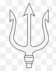 Heraldic Trident - Trident Png,Trident Png