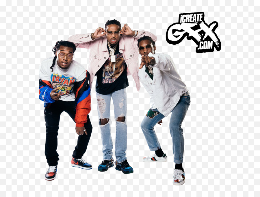 Migos - Transparent Migos Migos Png,Quavo Png