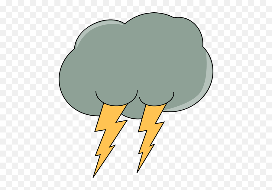 Storm Cloud Lightning Clipart Kid - Clipartbarn Lightning Cloud Clipart Png,Thunder Cloud Png