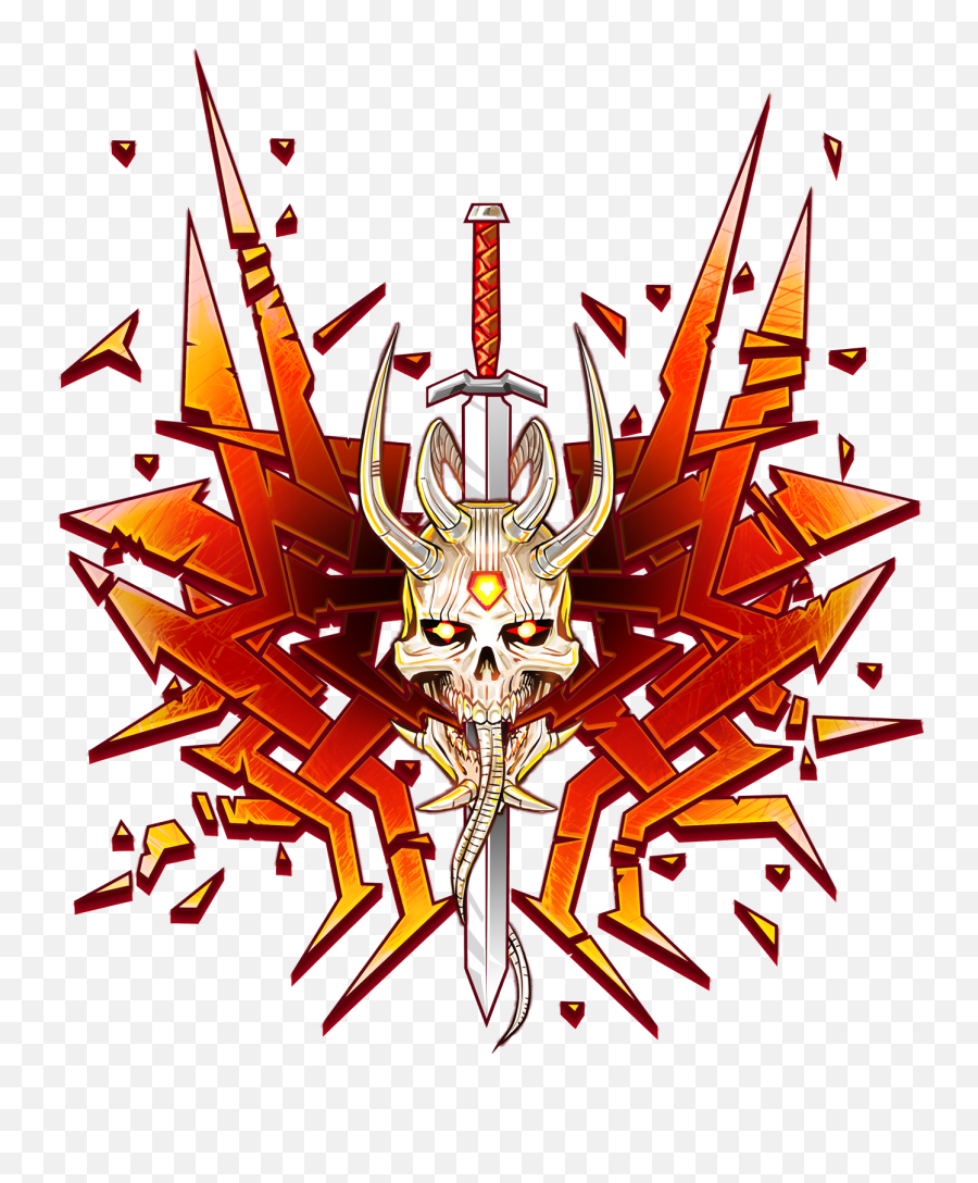 Ultra Nightmare Difficulty Logo Ripped Doom - Doom Eternal Difficulty Symbols Png,Nightmare Png