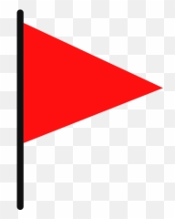 Coloured Flags - Icon Red Png