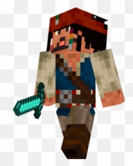 Pin Captain Jack Sparrow Minecraft Skin - Captain Jack Sparrow Minecraft Skin Png,Jack Sparrow Png
