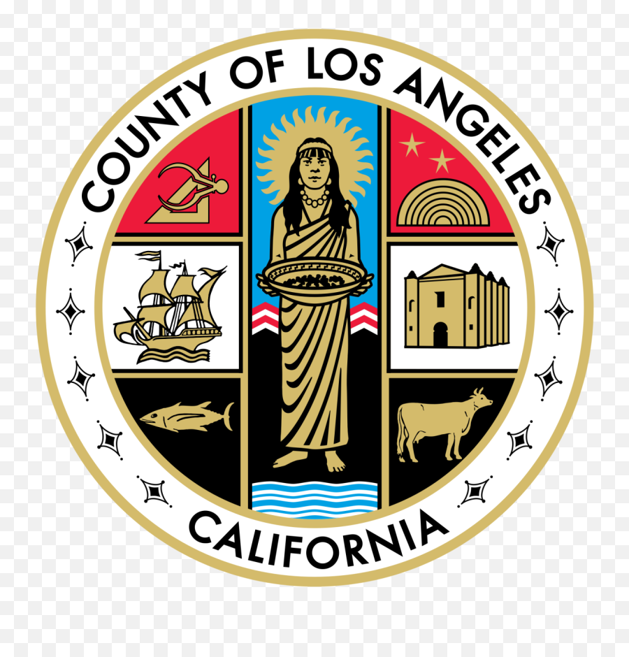 Seal Of Los Angeles County California - Wikipedia Los Angeles County Department Of Mental Health Png,California Flag Png