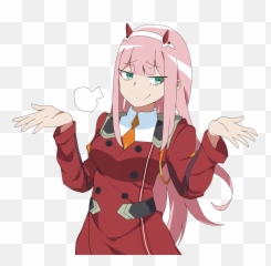 Zero Two - Zero Two Transparent Png,Zero Two Png