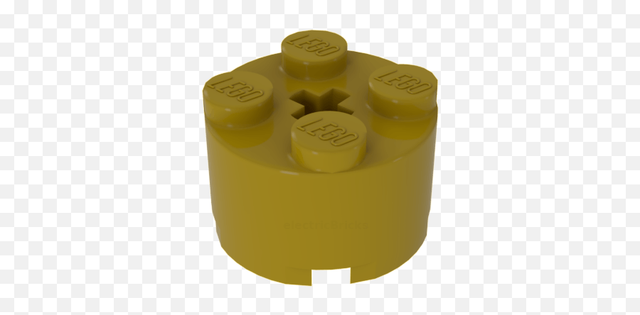 Lego 614324 3941 Yellow Brick Round 2 - Lego Curved Dish Cone Collection Png,Lego Brick Png
