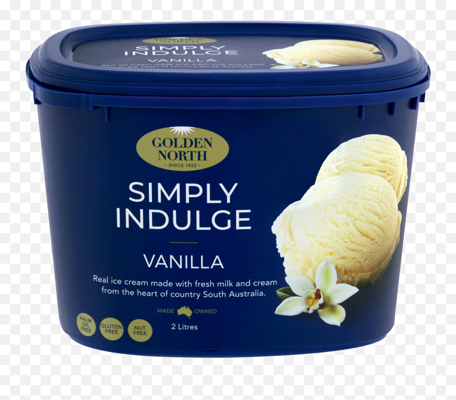 2l Simply Indulge Vanilla - Golden North Golden North Vanilla Ice Cream Png,Vanilla Ice Cream Png