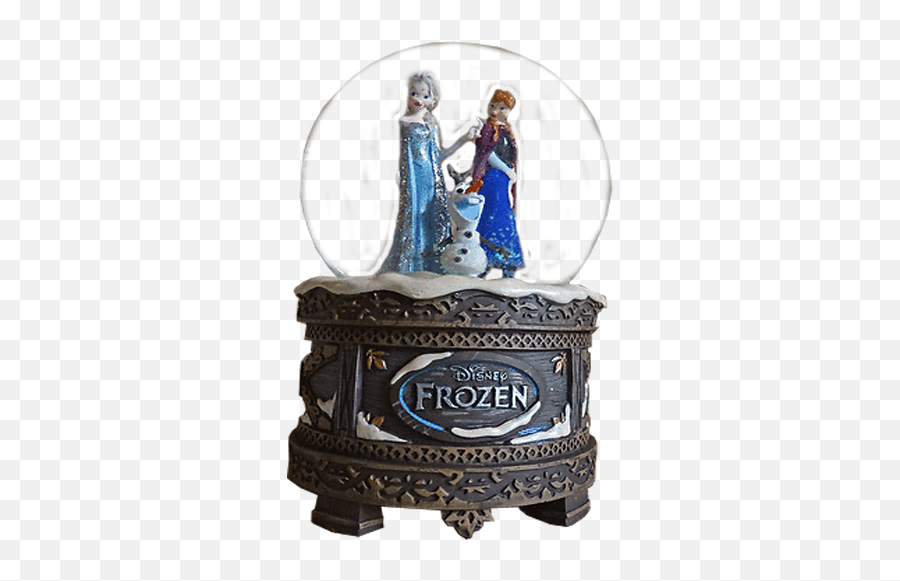 Download Disney Frozen Snow Globe Transparent - Frozen Figurine Png,Frozen Snowflake Png