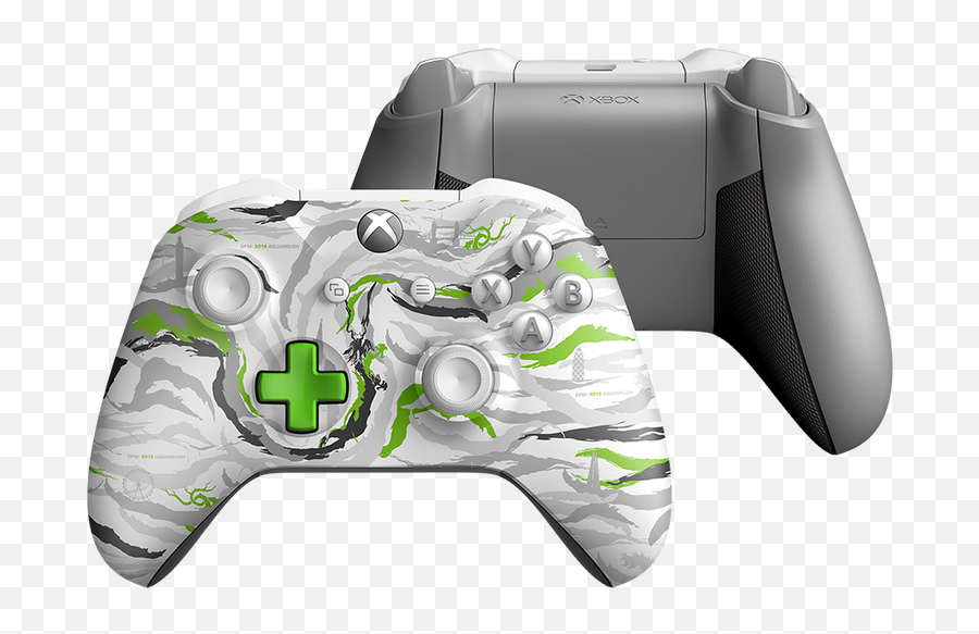 Worldu0027s U0027most Limitedu0027 Xbox Joypad Revealed U2013 And Just 1000 - Xbox Grey And Green Controller Png,Xbox Controller Png
