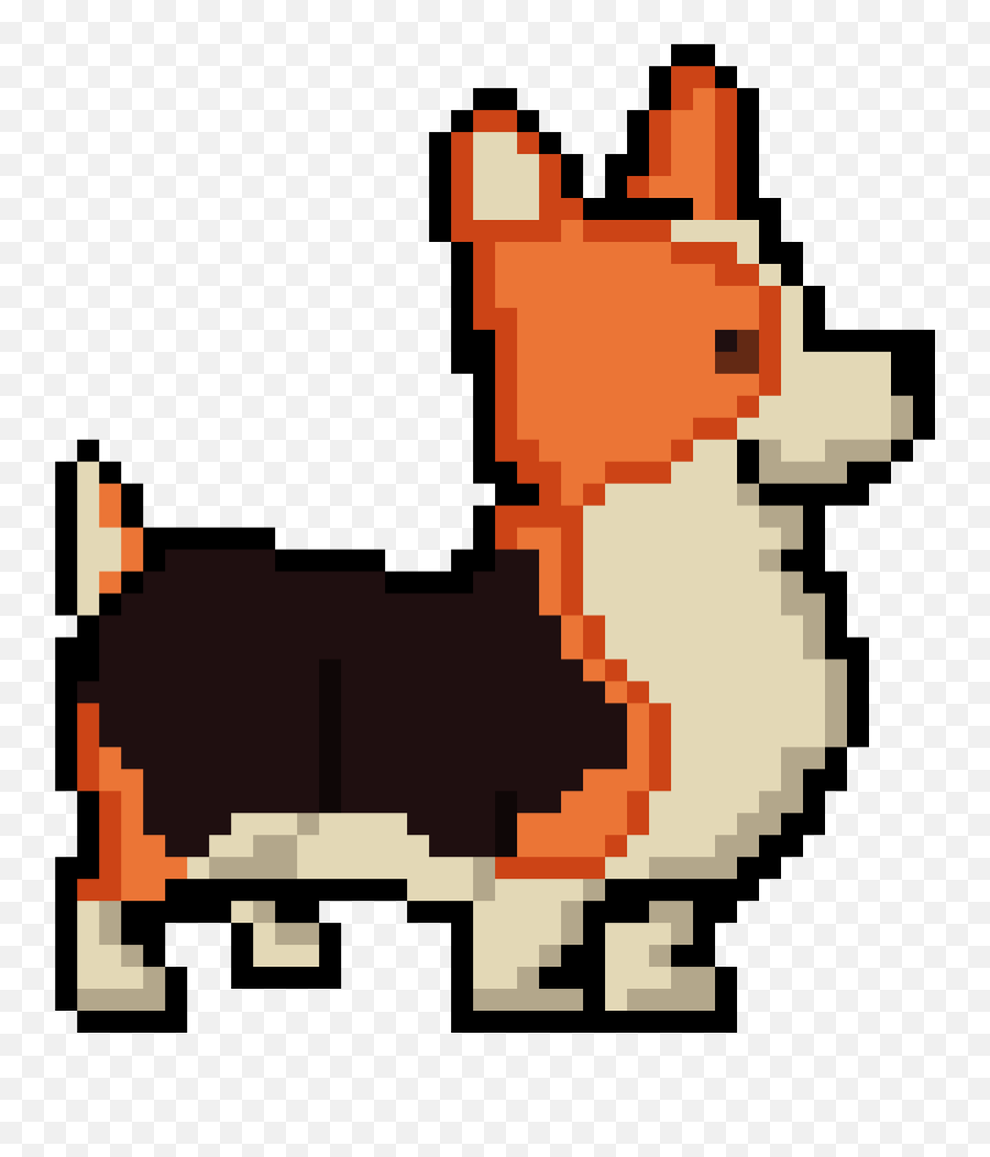 Corgi Pixel Art Maker - Pixel Art Corgi Png,Corgi Png