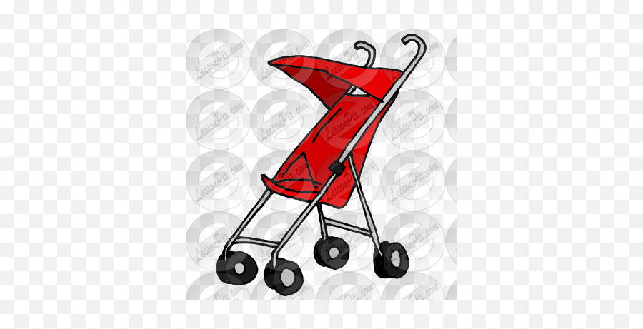 Stroller Picture For Classroom Therapy Use - Great Stroller Clip Art Png,Stroller Png