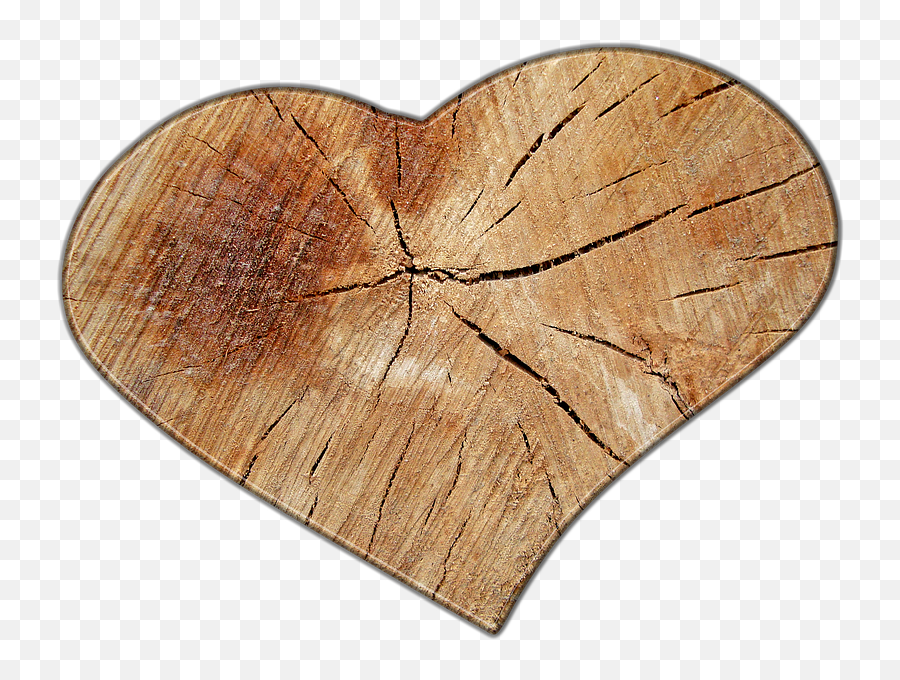 Heart Love Wood - Free Image On Pixabay Wooden Heart No Background Png,Grain Texture Png