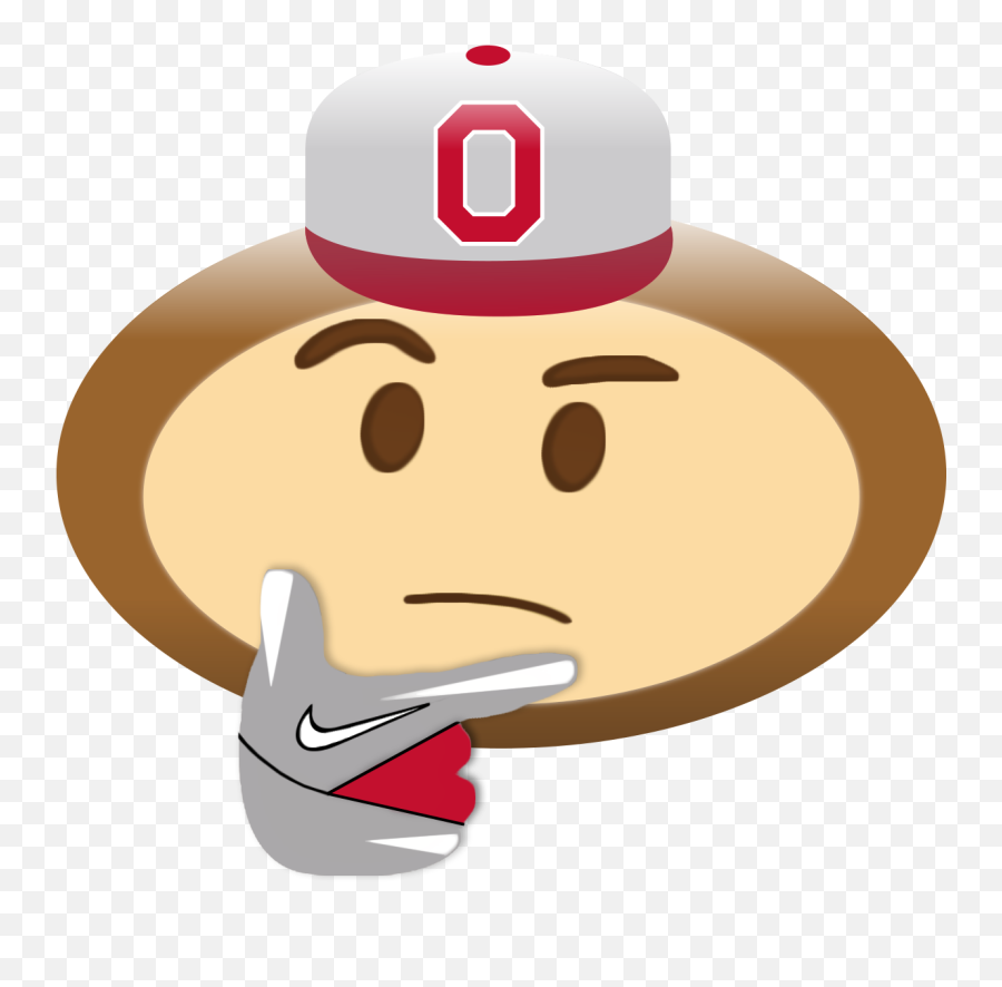 Ohio State Buckeyes - Brutus Thinking Png,Ohio State Png