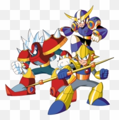 Mega Man Villains - Megaman Villains Png,Mega Man 3 Logo