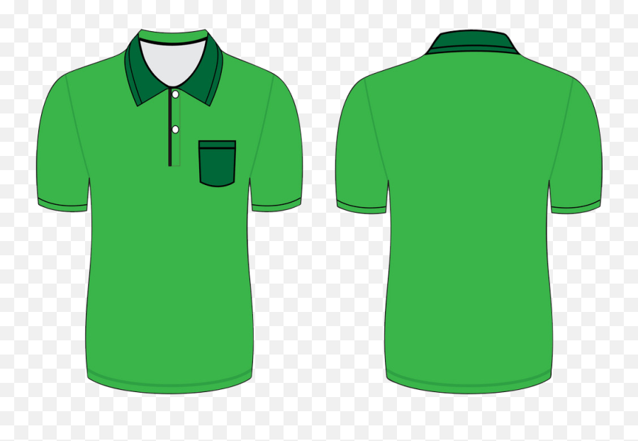 Shirt Clipart - Plain Green Shirt Template Png,Shirt Transparent