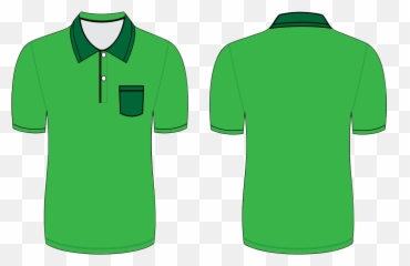 Shirt Clipart - Plain Green Shirt Template Png,Shirt Transparent