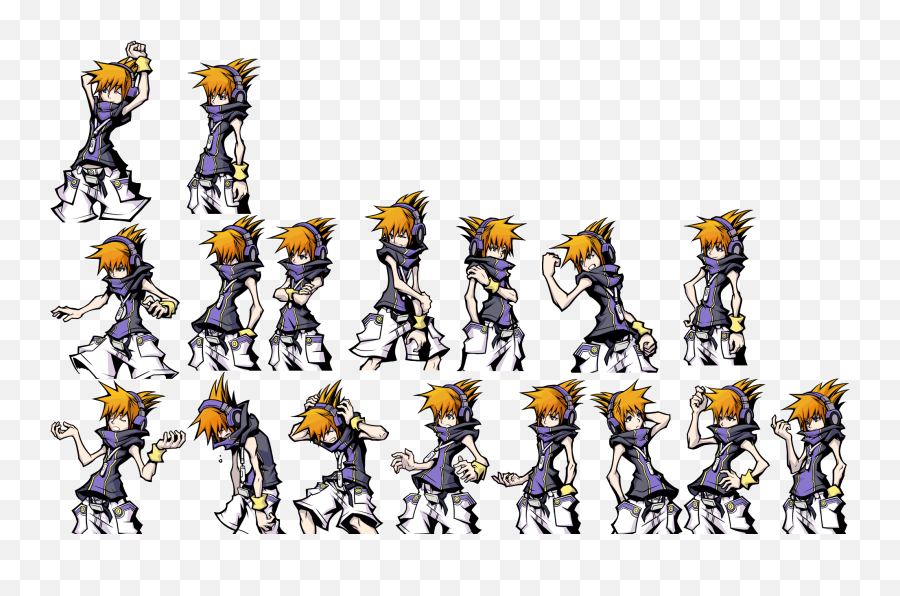 Mobile - The World Ends With You Solo Remix Neku The World Ends With You Neku Sprites Png,The World Ends With You Logo
